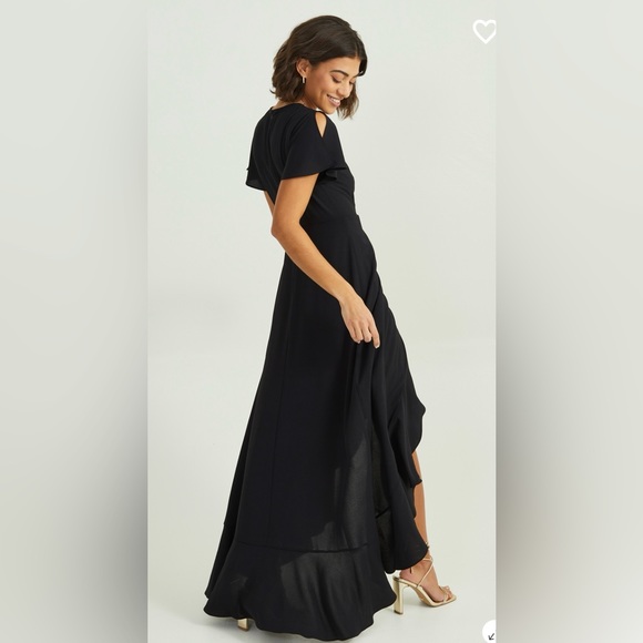 Altar’d State Springvale Maxi Dress Black Small NWT - Picture 3 of 5
